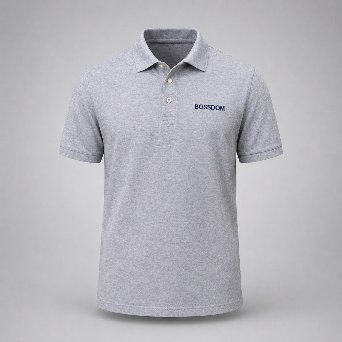 BOSSDOM - Customizable Polo Shirt (HONEYCOMB PIQUE)