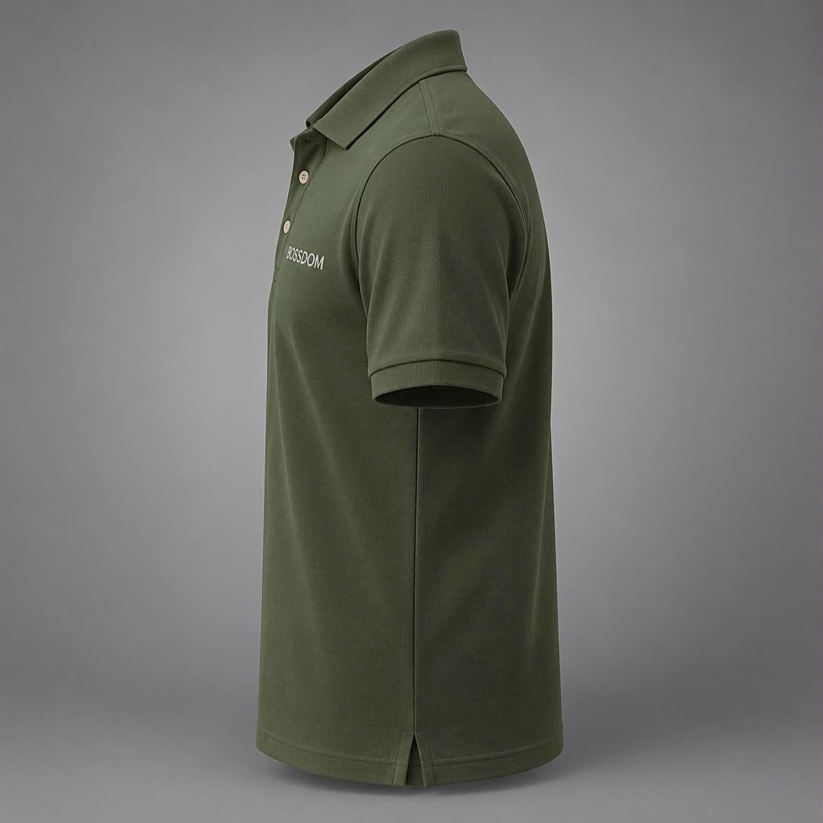 BOSSDOM - Customizable Polo Shirt (HONEYCOMB PIQUE)