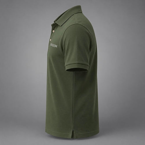 BOSSDOM - Customizable Polo Shirt (HONEYCOMB PIQUE)